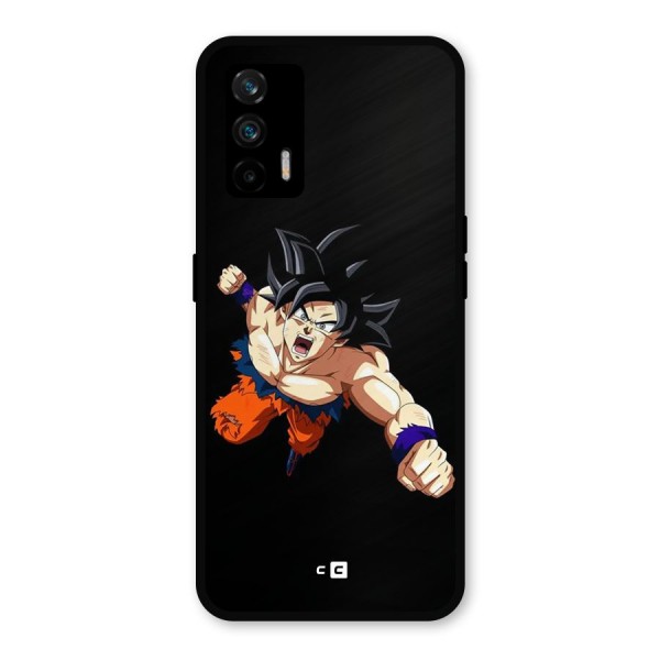 Fighting Goku Metal Back Case for Realme X7 Max