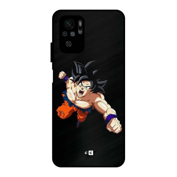 Fighting Goku Metal Back Case for Redmi Note 10