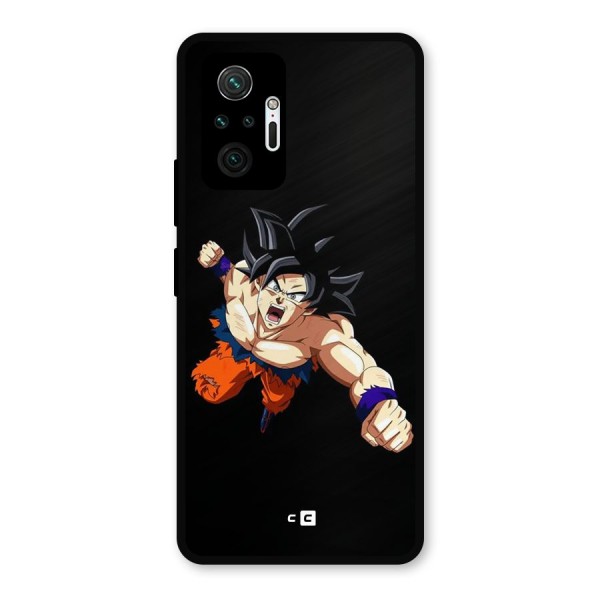 Fighting Goku Metal Back Case for Redmi Note 10 Pro