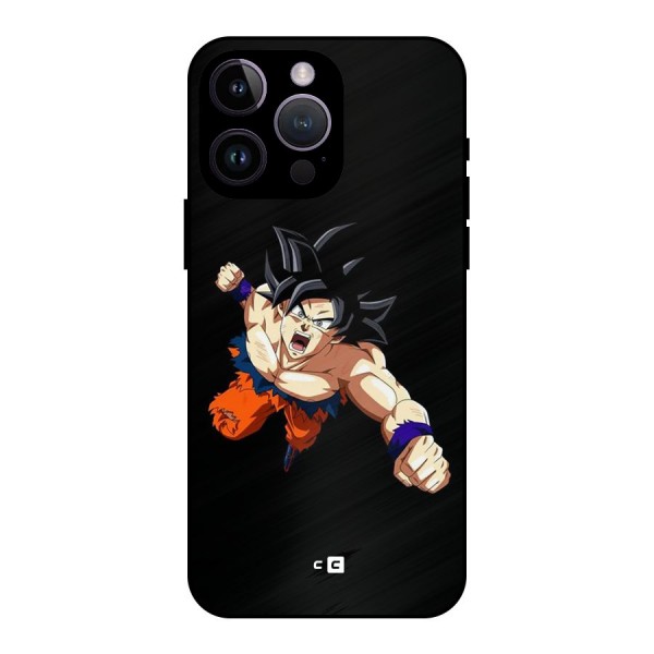 Fighting Goku Metal Back Case for iPhone 14 Pro Max