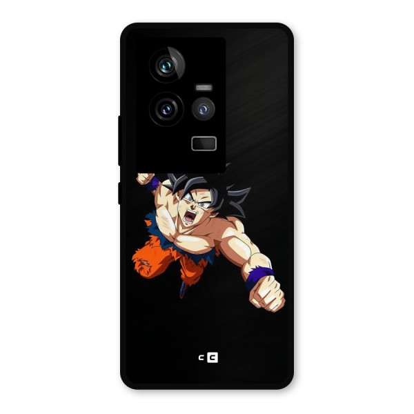 Fighting Goku Metal Back Case for iQOO 11 5G