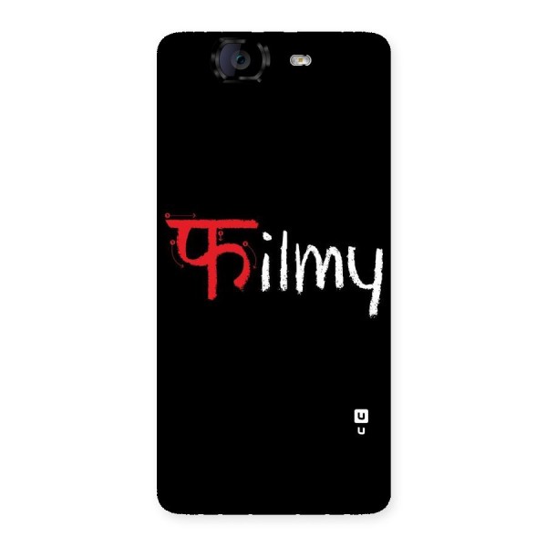 Filmy Back Case for Canvas Knight A350