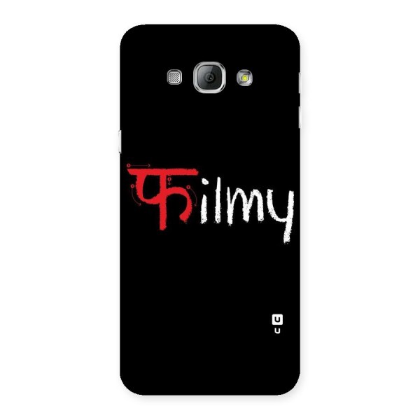 Filmy Back Case for Galaxy A8