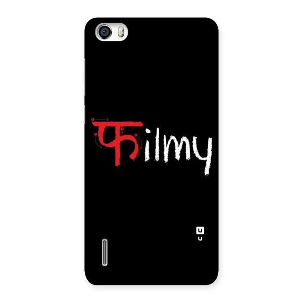 Filmy Back Case for Honor 6