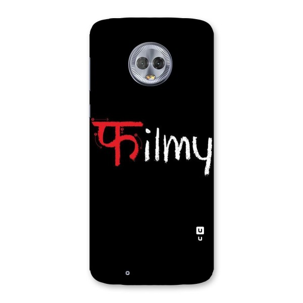 Filmy Back Case for Moto G6