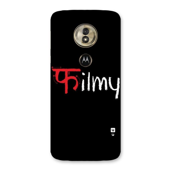 Filmy Back Case for Moto G6 Play