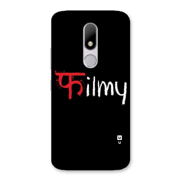 Filmy Back Case for Moto M