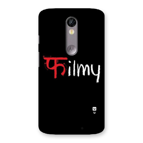 Filmy Back Case for Moto X Force