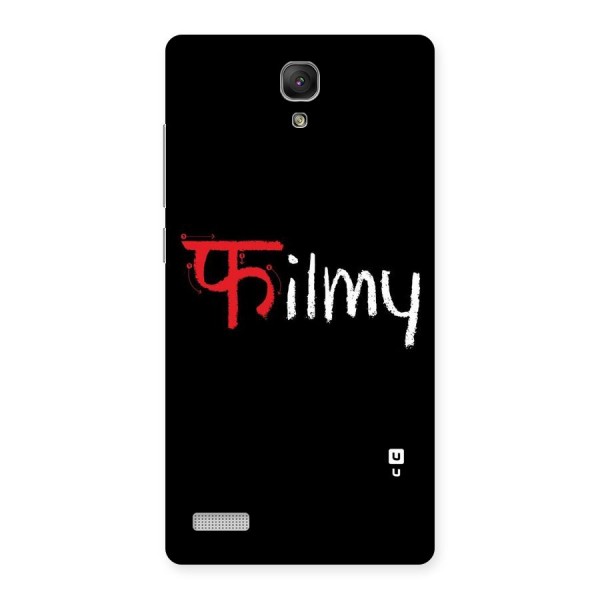 Filmy Back Case for Redmi Note