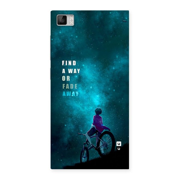 Find Your Way Back Case for Mi3