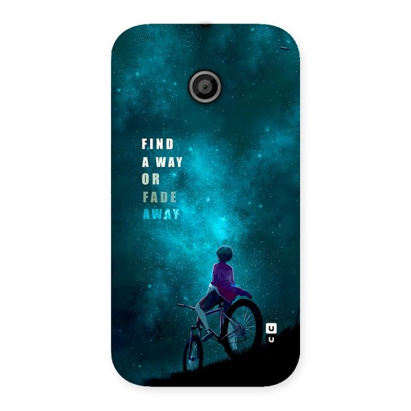 Find Your Way Back Case for Moto E