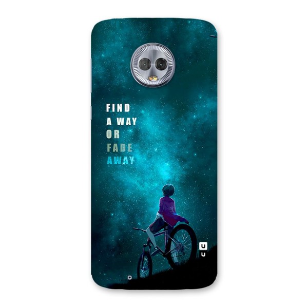 Find Your Way Back Case for Moto G6