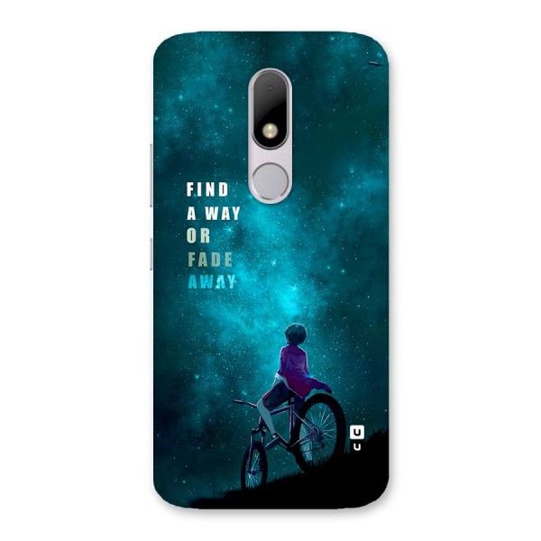 Find Your Way Back Case for Moto M