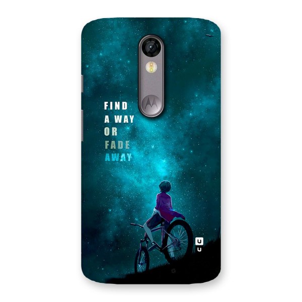 Find Your Way Back Case for Moto X Force