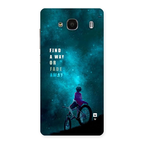 Find Your Way Back Case for Redmi 2s