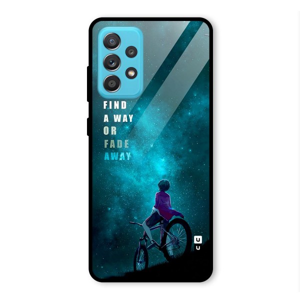 Find Your Way Glass Back Case for Galaxy A52s 5G