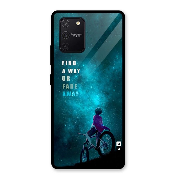 Find Your Way Glass Back Case for Galaxy S10 Lite