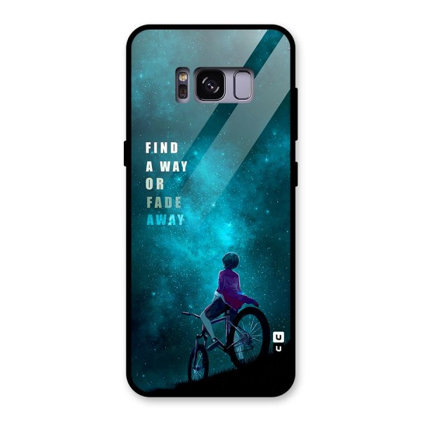 Find Your Way Glass Back Case for Galaxy S8