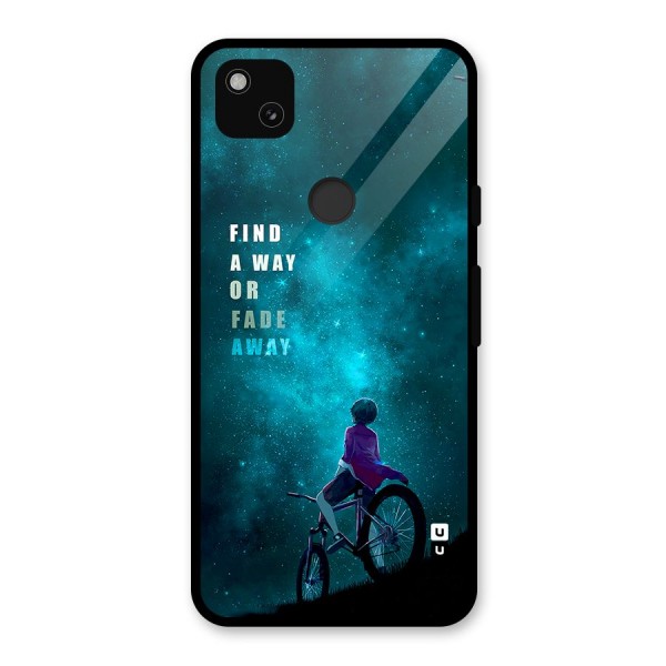 Find Your Way Glass Back Case for Google Pixel 4a