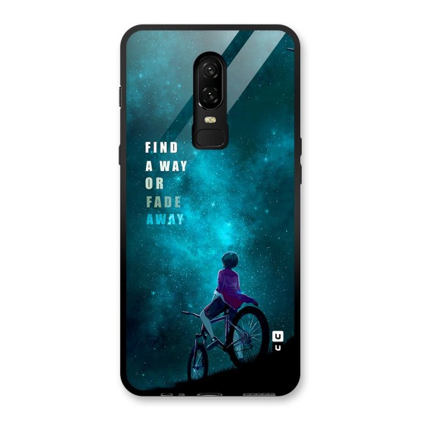 Find Your Way Glass Back Case for OnePlus 6