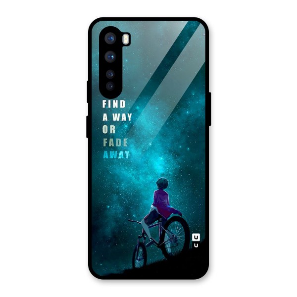 Find Your Way Glass Back Case for OnePlus Nord