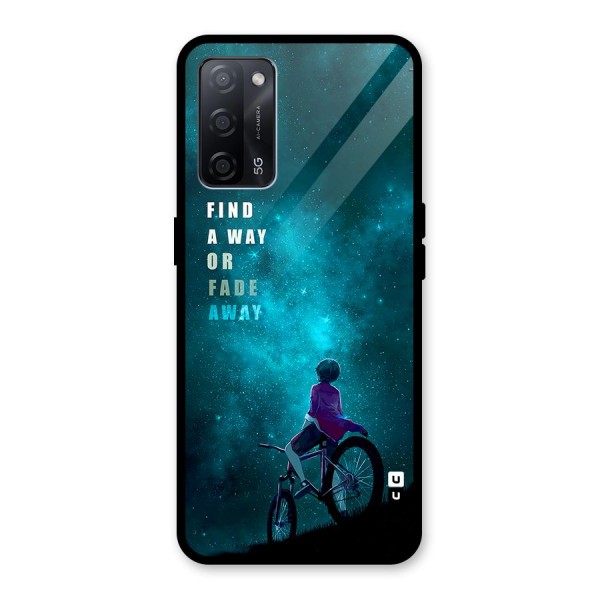 Find Your Way Glass Back Case for Oppo A53s 5G