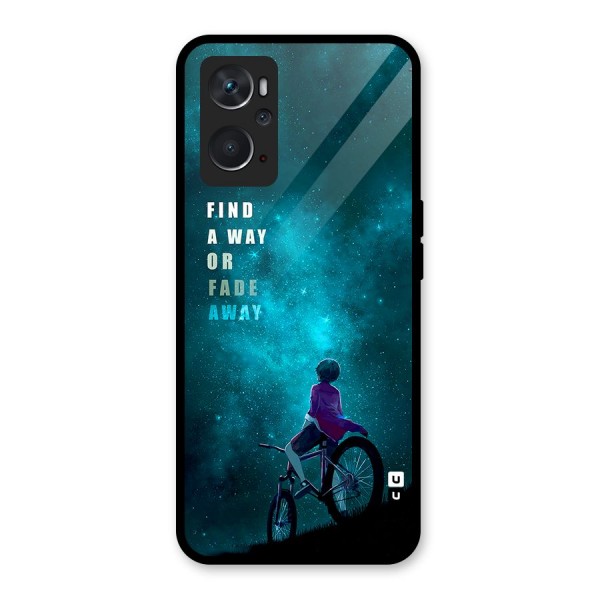 Find Your Way Glass Back Case for Oppo K10 4G