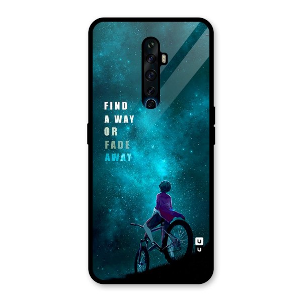 Find Your Way Glass Back Case for Oppo Reno2 Z