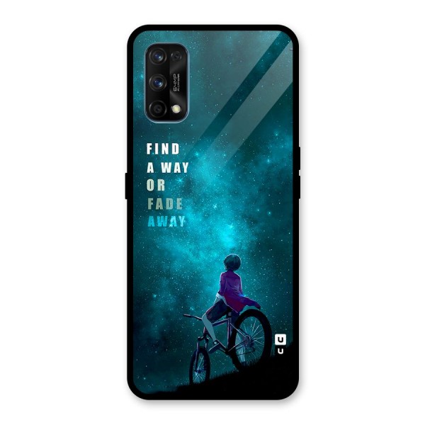 Find Your Way Glass Back Case for Realme 7 Pro