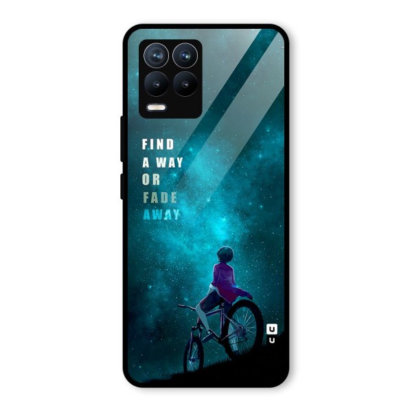 Find Your Way Glass Back Case for Realme 8 Pro