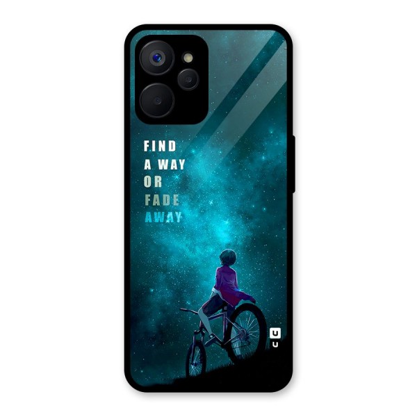 Find Your Way Glass Back Case for Realme 9i 5G