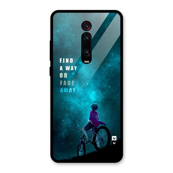 Find Your Way Glass Back Case for Redmi K20 Pro