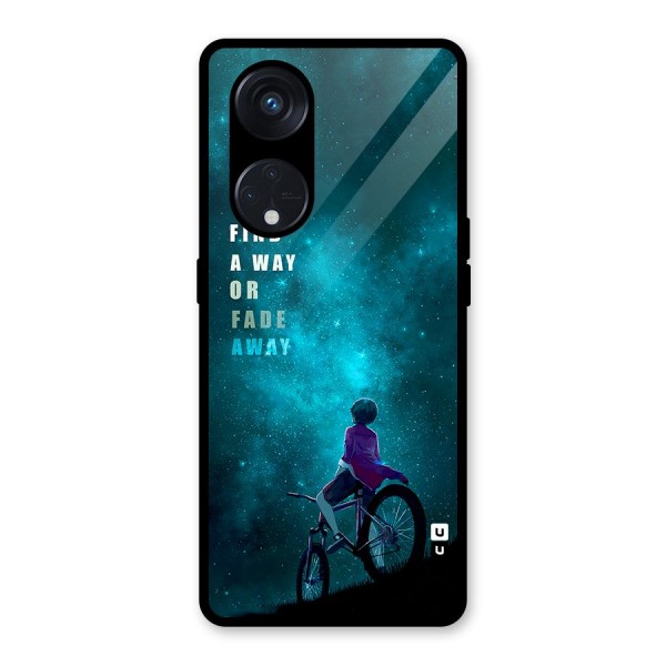 Find Your Way Glass Back Case for Reno8 T 5G