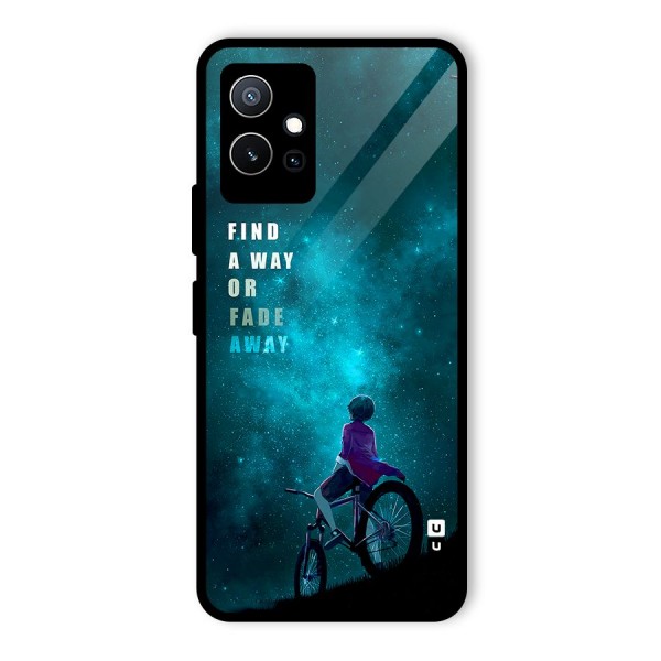 Find Your Way Glass Back Case for Vivo T1 5G