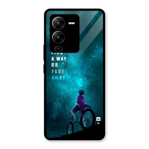 Find Your Way Glass Back Case for Vivo V25 Pro