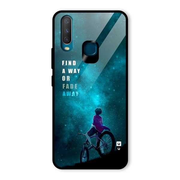 Find Your Way Glass Back Case for Vivo Y12