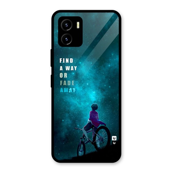 Find Your Way Glass Back Case for Vivo Y15s