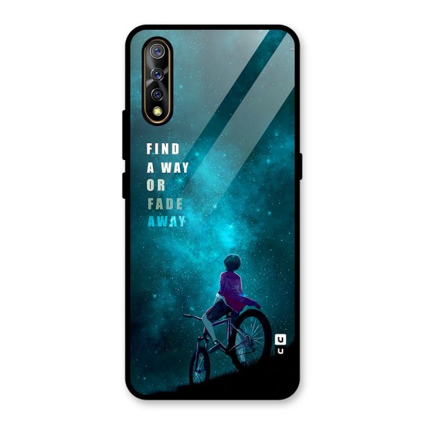 Find Your Way Glass Back Case for Vivo Z1x