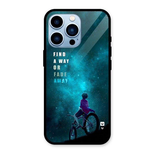 Find Your Way Glass Back Case for iPhone 13 Pro