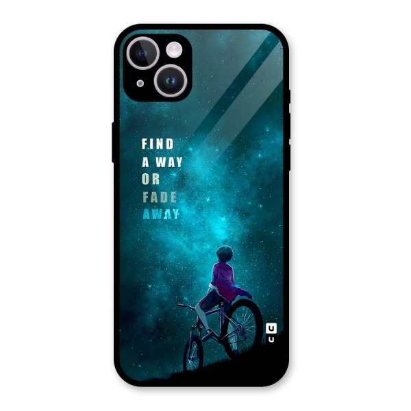 Find Your Way Glass Back Case for iPhone 14 Plus