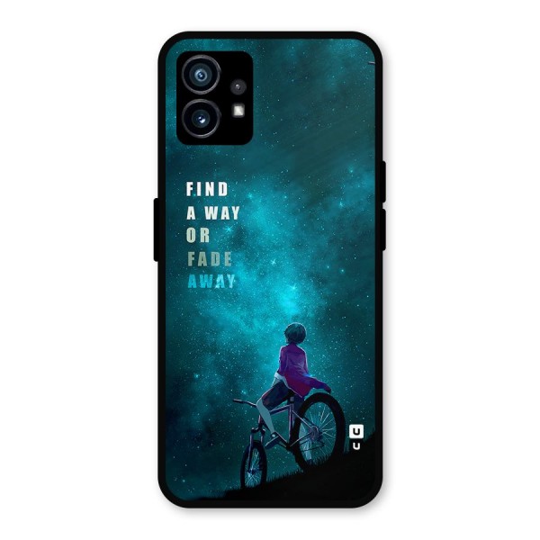 Find Your Way Metal Back Case for Nothing Phone 1