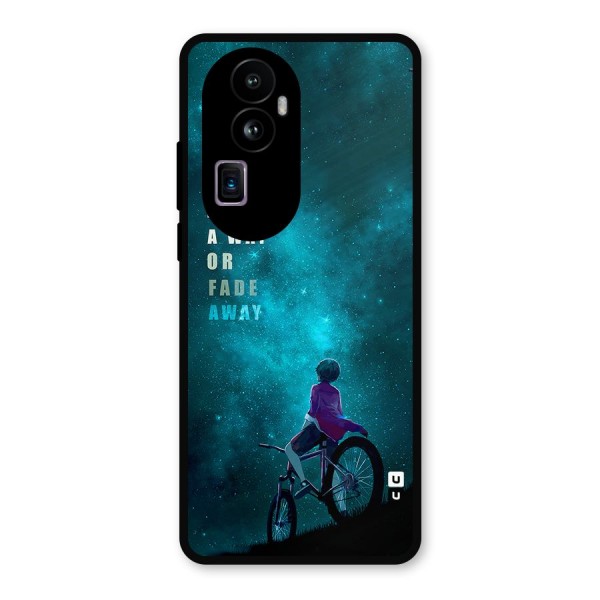 Find Your Way Metal Back Case for Oppo Reno10 Pro Plus