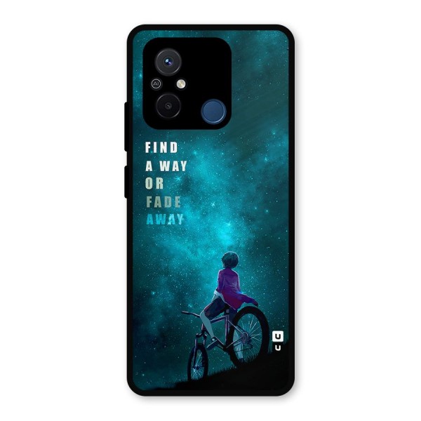 Find Your Way Metal Back Case for Poco C55