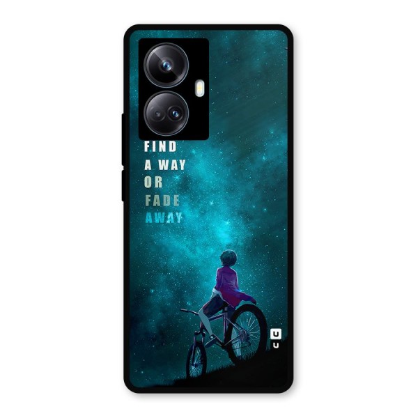 Find Your Way Metal Back Case for Realme 10 Pro Plus