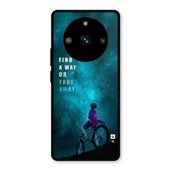 Find Your Way Metal Back Case for Realme 11 Pro