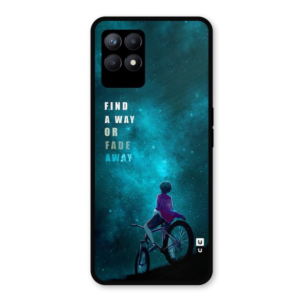 Find Your Way Metal Back Case for Realme 8i