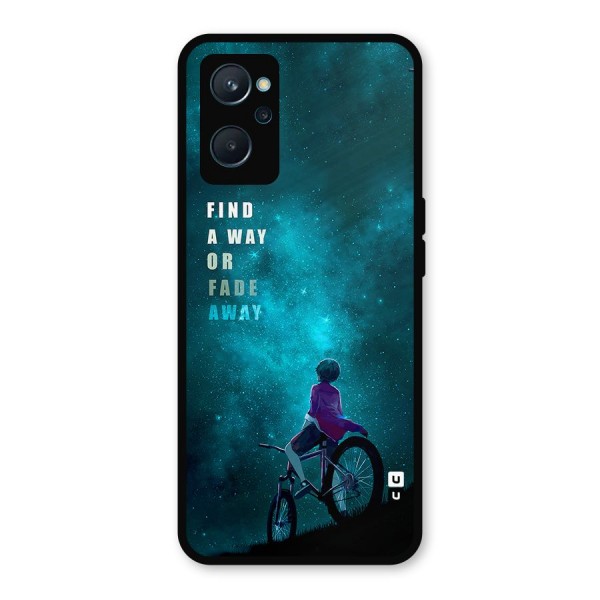 Find Your Way Metal Back Case for Realme 9i