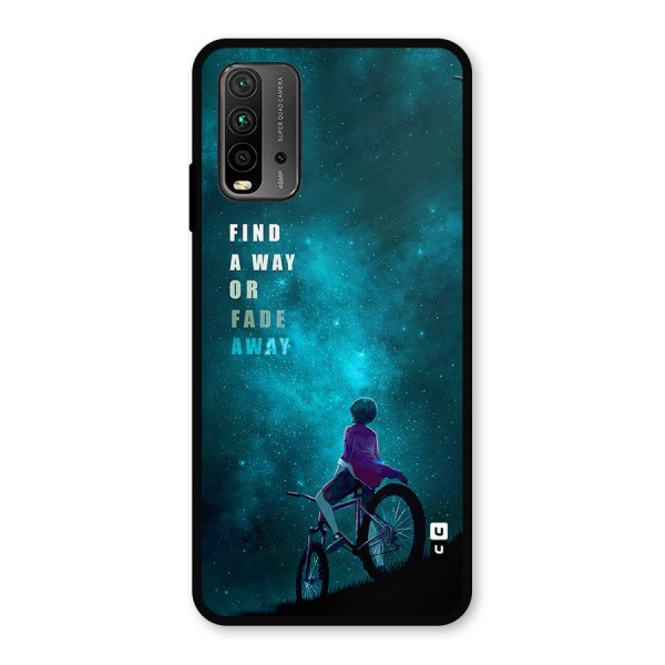 Find Your Way Metal Back Case for Redmi 9 Power