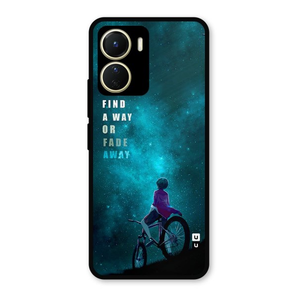 Find Your Way Metal Back Case for Vivo Y16