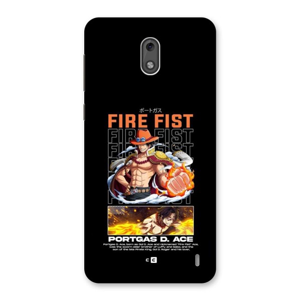 Fire Fist Ace Back Case for Nokia 2